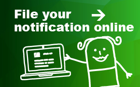 File your notification online.