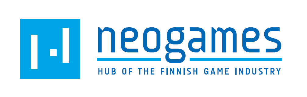 Neogames blue vertical logo